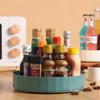 Multifunctional  Shelf 360 Rotation Turntable Storage Holder Jars Organizer Kitchen Bathroom Tool