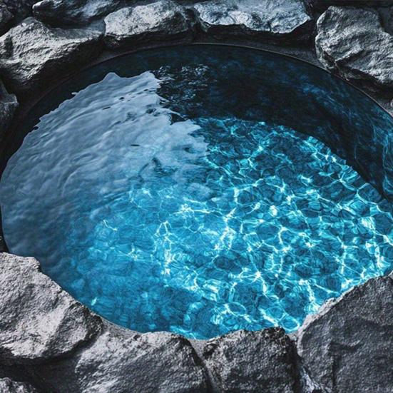 Floor Mat 3D Optical Illusion Bottom Crystal Velvet Non-Slip Rug with Anti-Slip Soft Floor Cushion Easy