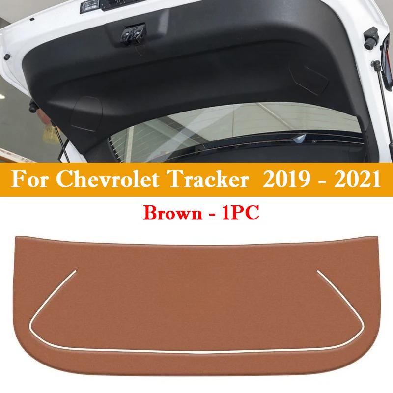For Chevrolet Tracker RS 2019-2026 Car Trunk Door Anti Kick Pad Tailgate Anti-Scratch Protective Sticker Interior Cargo Liner