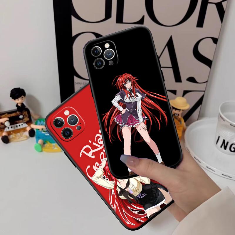 BH37 Rias Gremory Phone Case for Samsung Galaxy S20 S21 S22 Ultra FE + Plus A21S A22 A24 A25 A26 A30 A30S A31