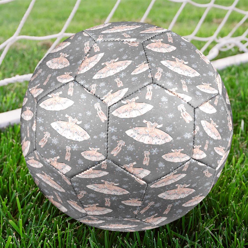 Pallone da Calcio a Tema Balletto Taglia 5, Adatto Sia per Partite Indoor che Outdoor, un Regalo Adatto a Tutti.