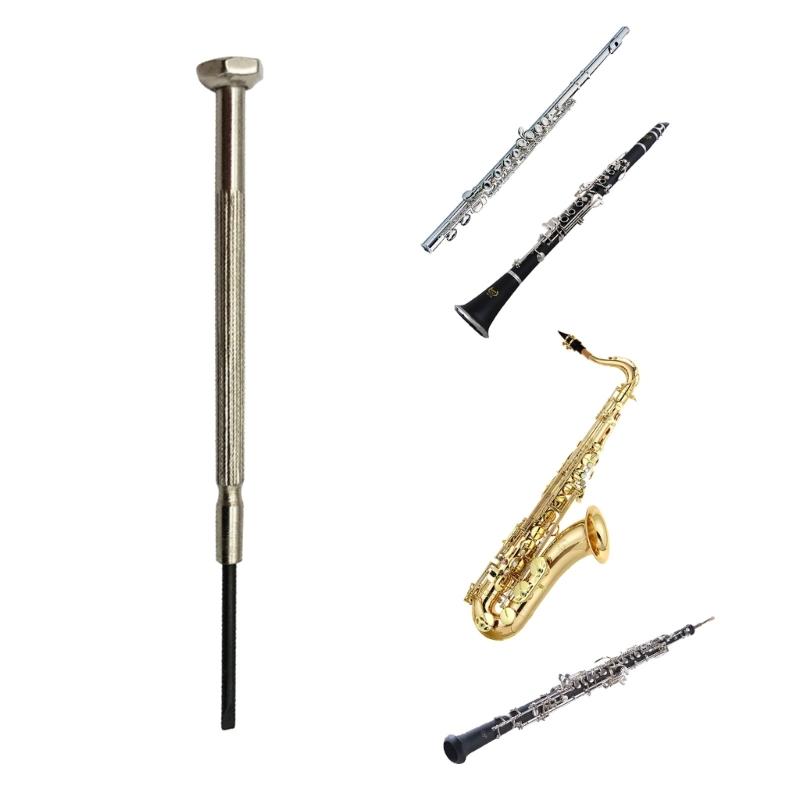 Saxophone Screwdriver Metal Flute Musical Instrument Screwdriver Flute Repair Nonslip Screwdriver Repair Tool Enduring