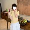 1116 new summer new polo neck knitted sweater women's short-sleeved twist retro short ice silk knitted sweater