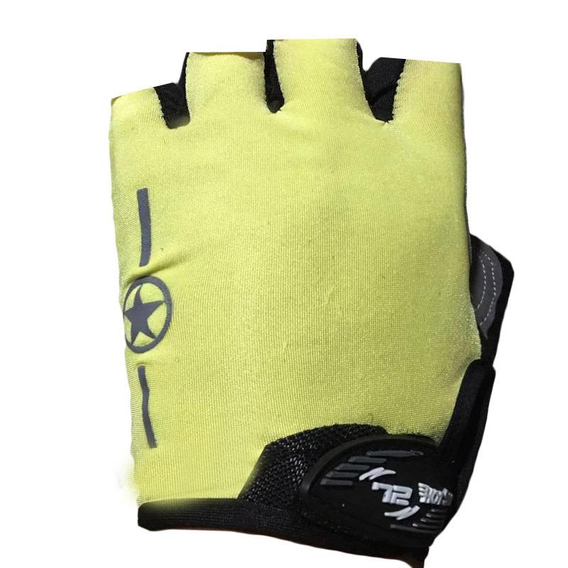 Cycling half-finger gloves, sunscreen and non-slip for men and women, summer and autumn cycling, outdoor sports, fitness training models