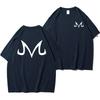 Japan Anime LOGO M Pattern Fashion Printed T-Shirts Men Loose Oversize Short Sleeves O-Neck Breathable Cotton Tees Summer Tshirt