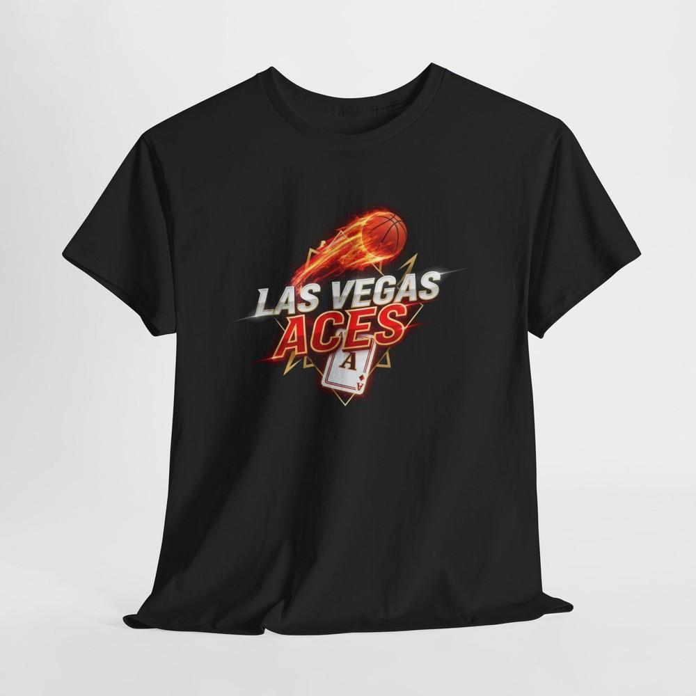 

Las Vegas Aces Basketball Tee, Unisex Sports Shirt, Team Fan Apparel, Cotton 4XL