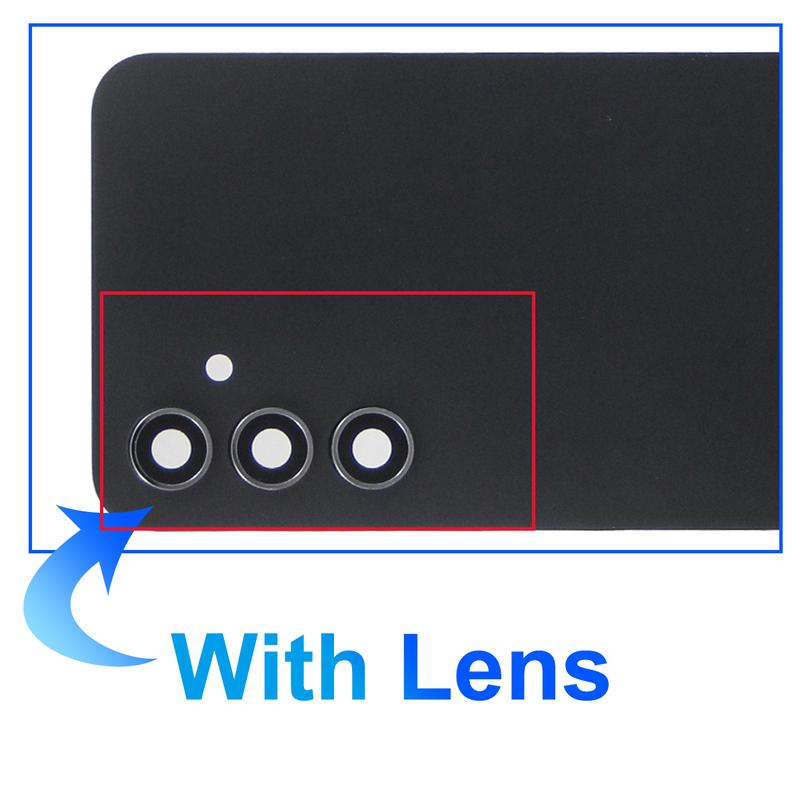 Per Samsung A54 5G A546 SM-A546U Coperchio Posteriore in Vetro Porta Cover Alloggiamento Posteriore Batteria Parte di Ricambio con Lente Fotocamera