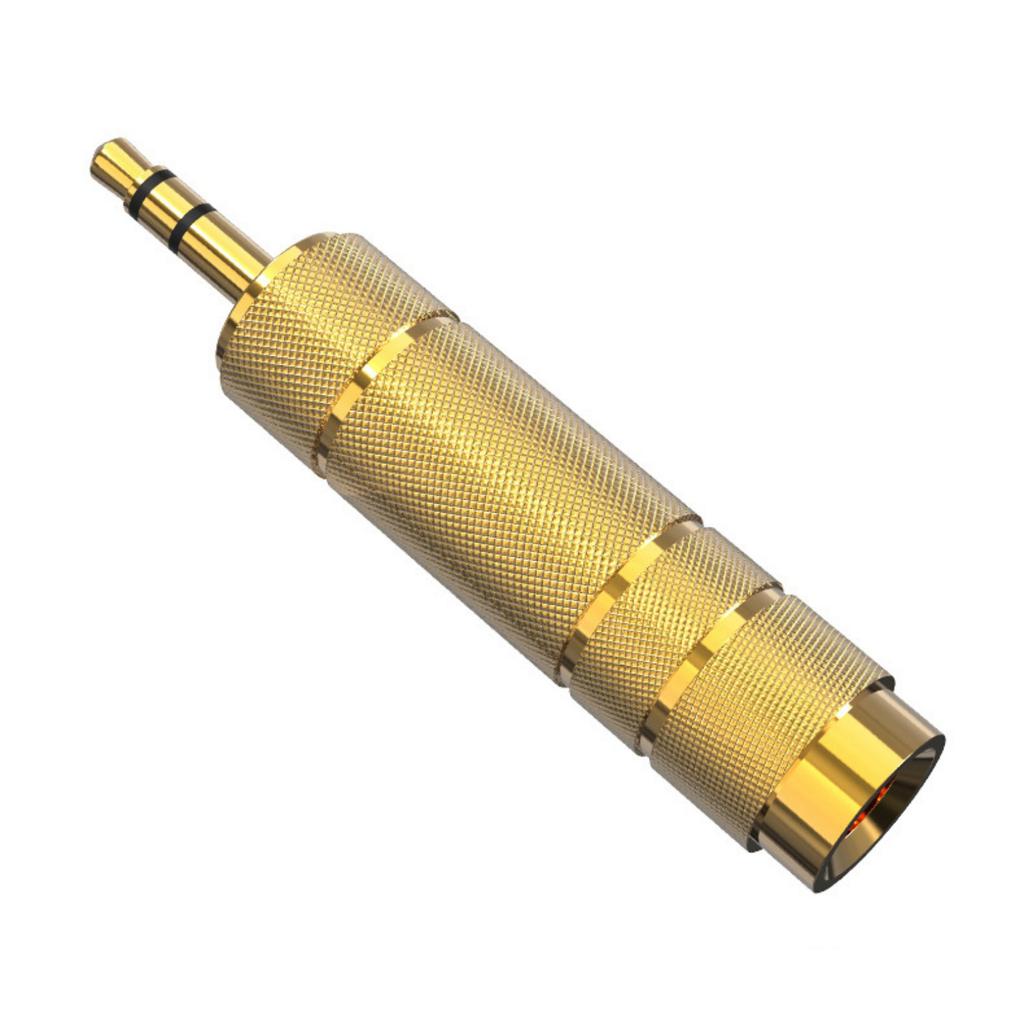 6.5mm To 3.5mm Headphone Jack Adapter 3.5mm To 6.5mm Audio Converter Enhances Sound Quality for Mixing Console Speaker