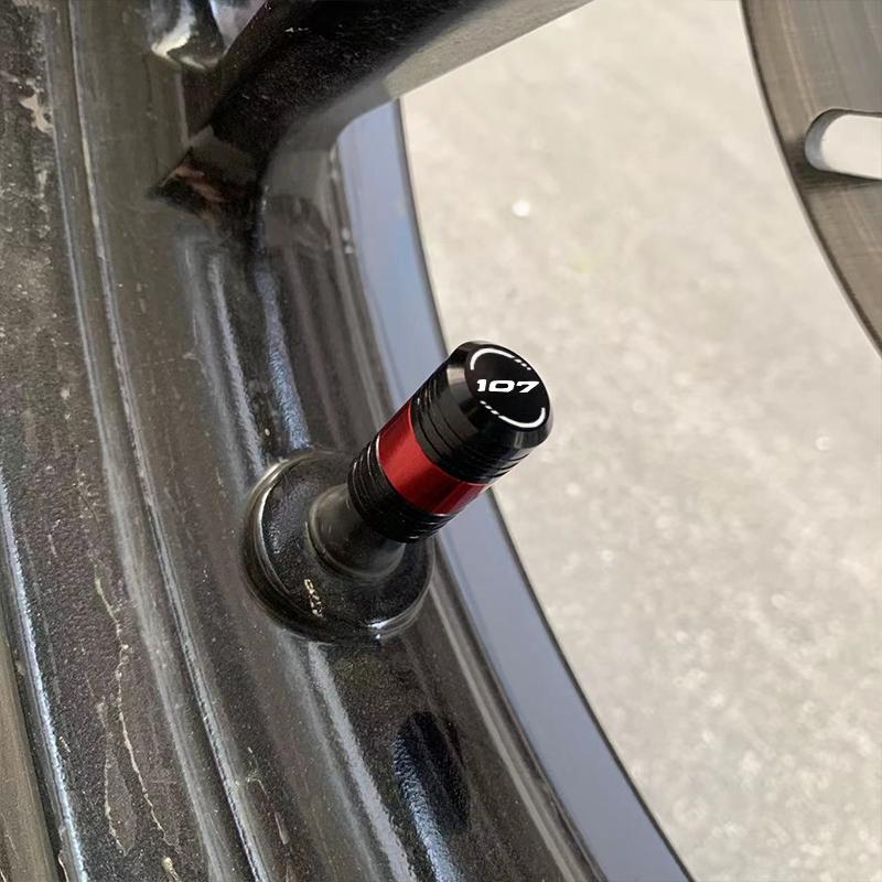 For Harley Softail Fat Bob Road King Street Bob Breakout FLFB FLFBS Motorcycle Accessories CNC Tire Valve Stem Caps Cover Plugs