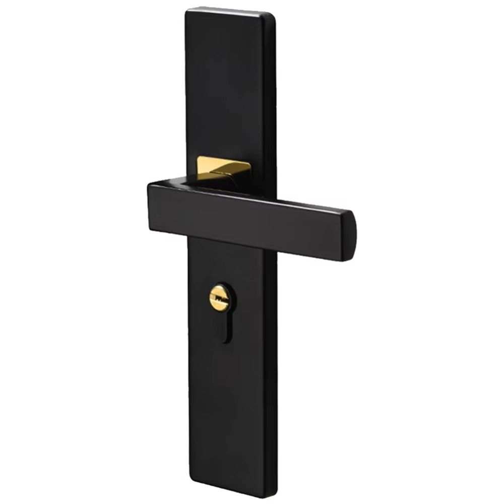 Universal Interior Door Handle Lockset Silent Door Knob  Household Hardware
