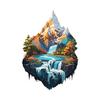 Mountains and Rivers Nature Views Car Sticker Vinyl Decal Waterproof Rear Window Motorcycle Camper Bumper Truck Laptop Decoration SH1221