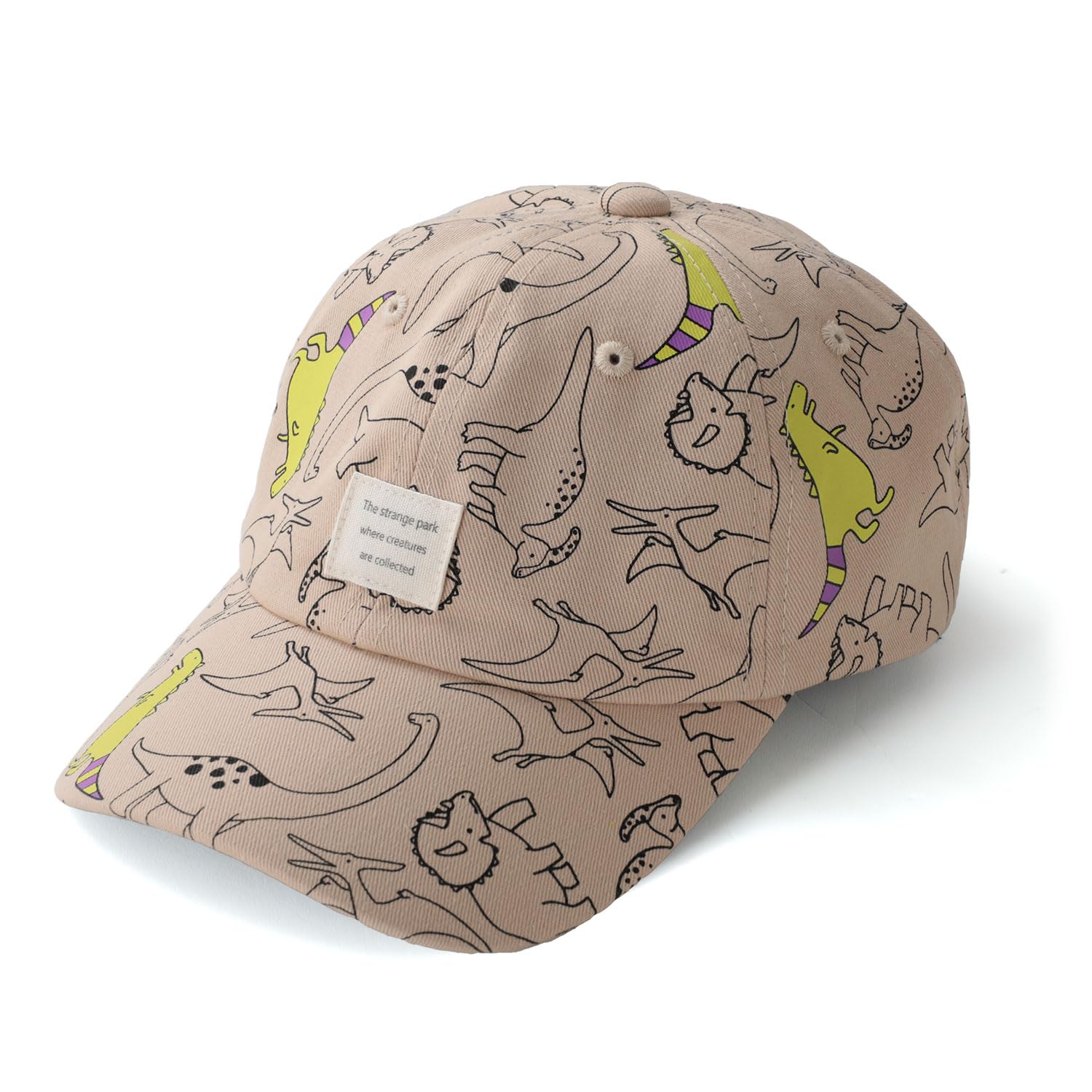

Dinosaur Cap Hat for Parent Child Matching Boys Sun Cute Spring Popular Adult Free [NARU] Kids, & Set, Men s & Women s, & Girls, Protection, & бежевый