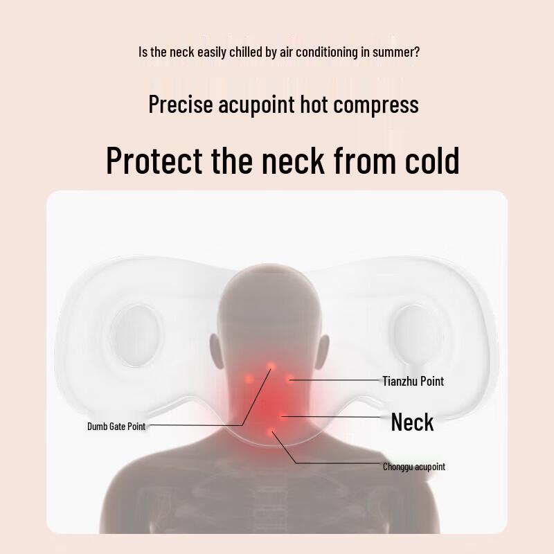 SKG Graphene Far-Infrared Neck Massager Pillow P1 CN plug (adapter included)