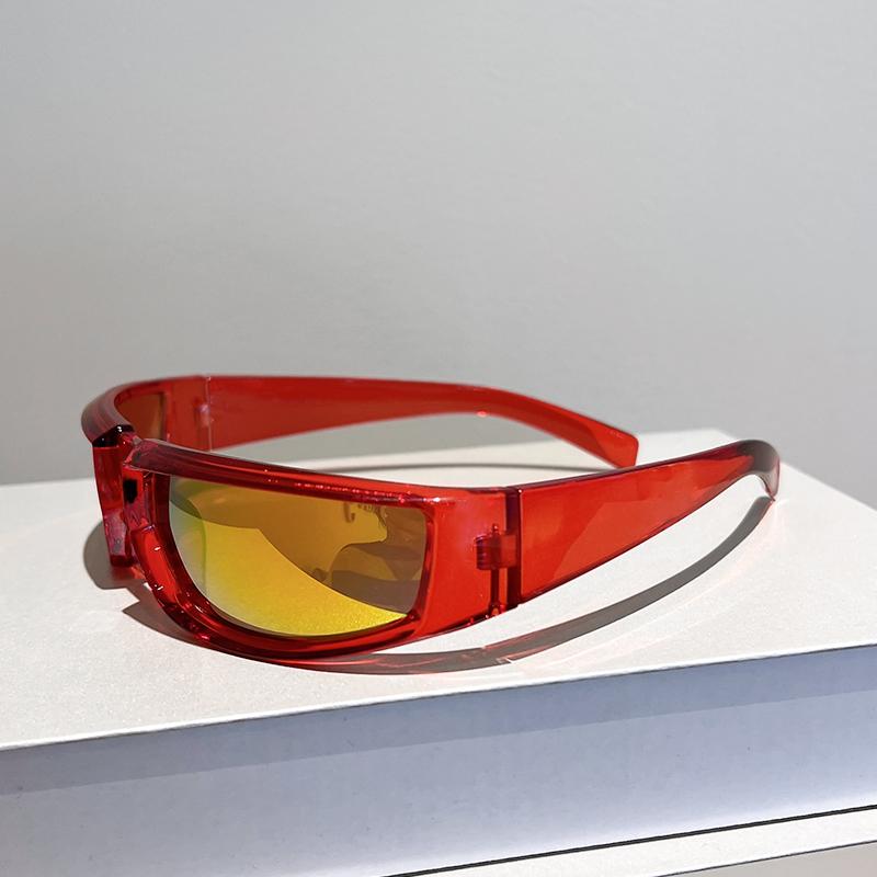 KAMMPT Vintage Punk Sunglasses UV400 Protection Trendy Unisex Design for Men Women Outdoor Cycling Fashion
