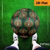 Royal Emblem Design Soccer Ball Suitable for Both Training and Competition Wear-resistant and Slip-resistant No. 5 Football Outdoor Sports