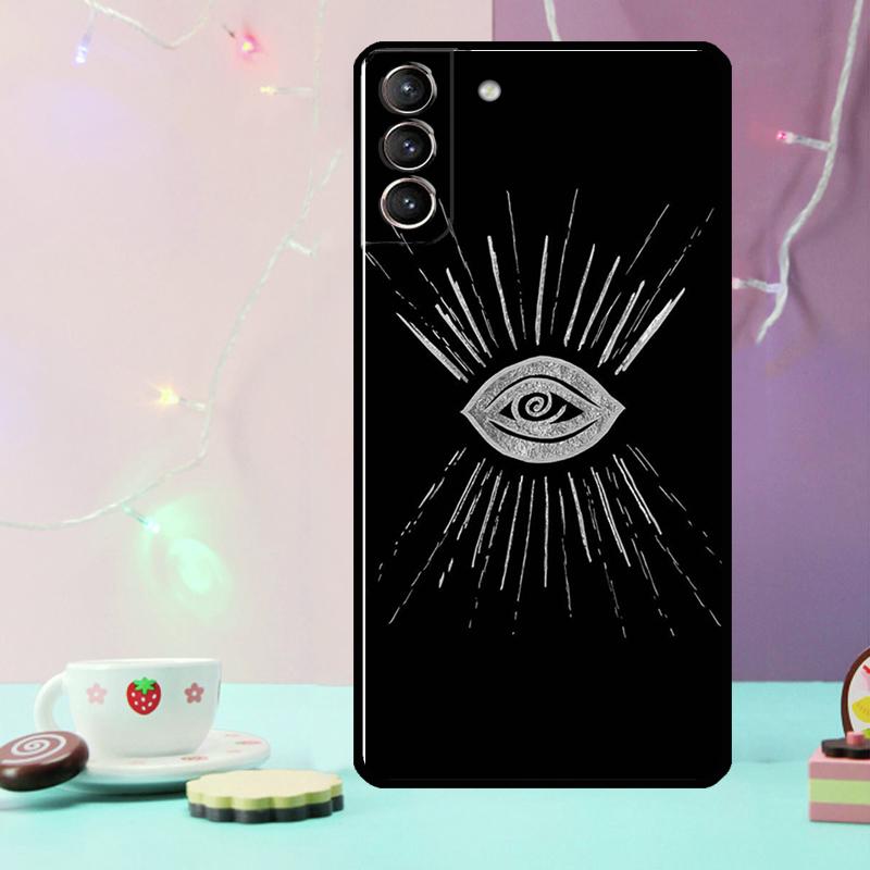 Evil Eye Hamsa Phone Case For Samsung Galaxy S25 Ultra S20 S21 S22 S23 S24 Ultra Plus S9 S10 S25 FE Cover