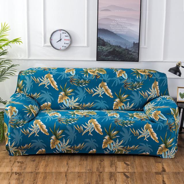 Housses de canapé élastiques pour salon canapé serviette antidérapante housse de canapé Strech housse de canapé Love Seater M (145-185cm) 1PC