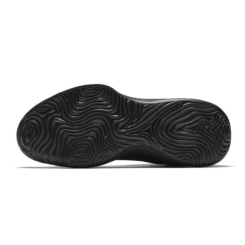 Anta Jianshan 2.5 Lite Sports Comfortable Fleece Non-Slip Wear-Resistant High-Top Basketball Shoes Men Sneakers Basic-Black 912541802Q-4