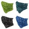 for Women and Hair Half Face Airsoft Paintball Neck Apple Cashew Nut Flower [SMEHCF] Multi-Purpose Bandanas, 4-Pack Men, Headbands, Balaclavas,