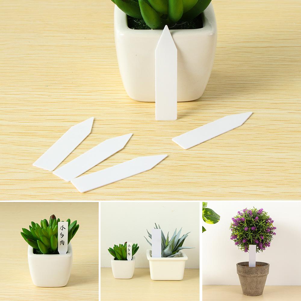 100Pcs PVC Greenhouse  Seeds Waterproof Nursery Pot Garden Tools Seedling Tags Plants Label