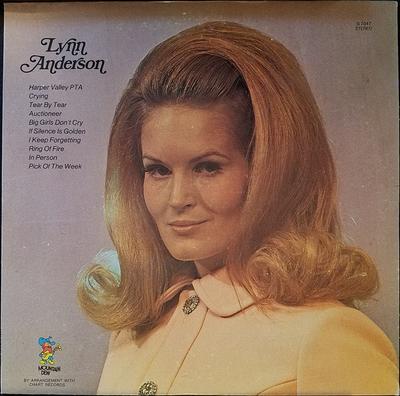 Δίσκος LP LYNN ANDERSON - Lynn Anderson S7047 Mountain Dew Re 1970 ΗΠΑ Κάντρι/Φολκ Μεταχειρισμένος