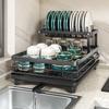 Home Kitchen Drain Bowl Rack, Plate Storage Rack, Multifunctional Bowl And Chopstick Storage Rack, Countertop Storage Rack