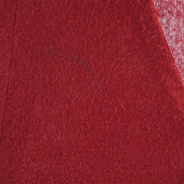 Vintage 70s Long Sleeve Cardigan Red Series Men's Used