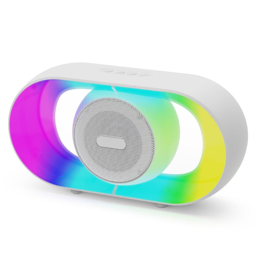 With RGB Lighting Wireless Sound Box Magnetic Portable Subwoofer  Travel Outdoor