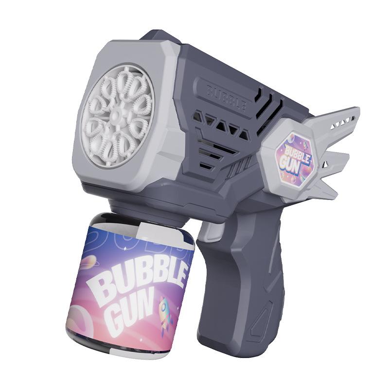 New Angel Bubble Machine Children's Toy Automatic 10 Hole Bubble Gun Internet Celebrator Gatling Gift