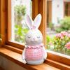 Easter Table Centerpiece Resin Bunny Figurine Hand-Painted Figure Easter Theme Resin Material Modern Minimalist Style