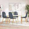 VidaXL 4x Dining Chairs Dining Chairs Dining Seats Kitchen Chairs Kitchen Furniture Home Interior 325680