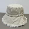 Lace Fisherman's Hat Children Spring and Summer Thin Breathable Sunscreen Visor Basin Hat