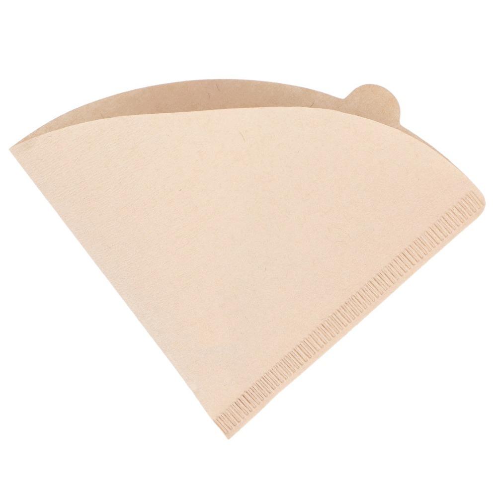 

100 pcs set Unbleached Coffee Filter Paper No Chemical Coffee Drip Paper Coffee Brewing