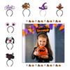 Crazy Party Halloween Headband With Ghost Theme Pumpkin Head Clip Halloween Decorations
