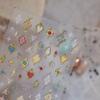 Tomoni Bohemian High-End Metal Nail Stickers - Mo Shi Collaboration