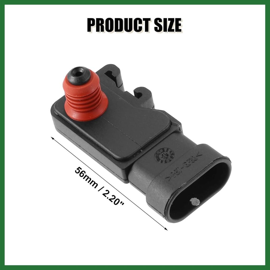 Motoforti Manifold Absolute Pressure Sensor MAP Sensor 32316-99 933-1003 MC-MAP3 10220075 32416-10 32417-10 32424-98 for Harley Davidson Dyna Softail