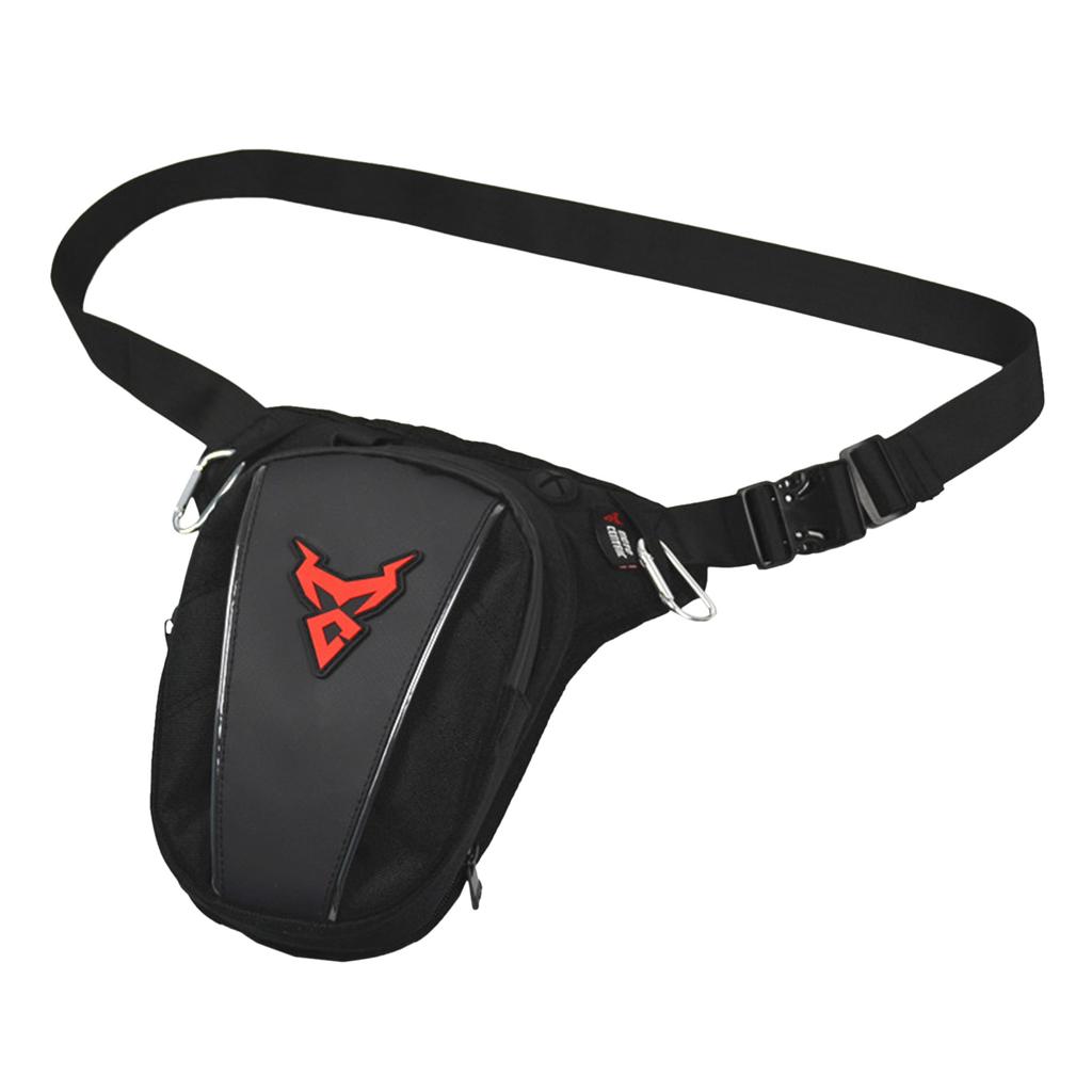 Motorcycle Drop Leg Bag Multi-Purpose Waterproof Thigh Pack With Earphone Cable Reserved Hole For Outdoor Hiking Cycling