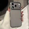 Solid Color Transparent Phone Case For 17 Pro Max 16 Pro 15 14 13 16 17 with an Aesthetic Design Full Coverage Drop Cover