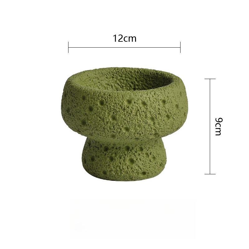1PC Nordic Minimalist Ceramic Candle Holder Creative Candle Cup Aromatherapy Ornament For Home Table Decor Living Room