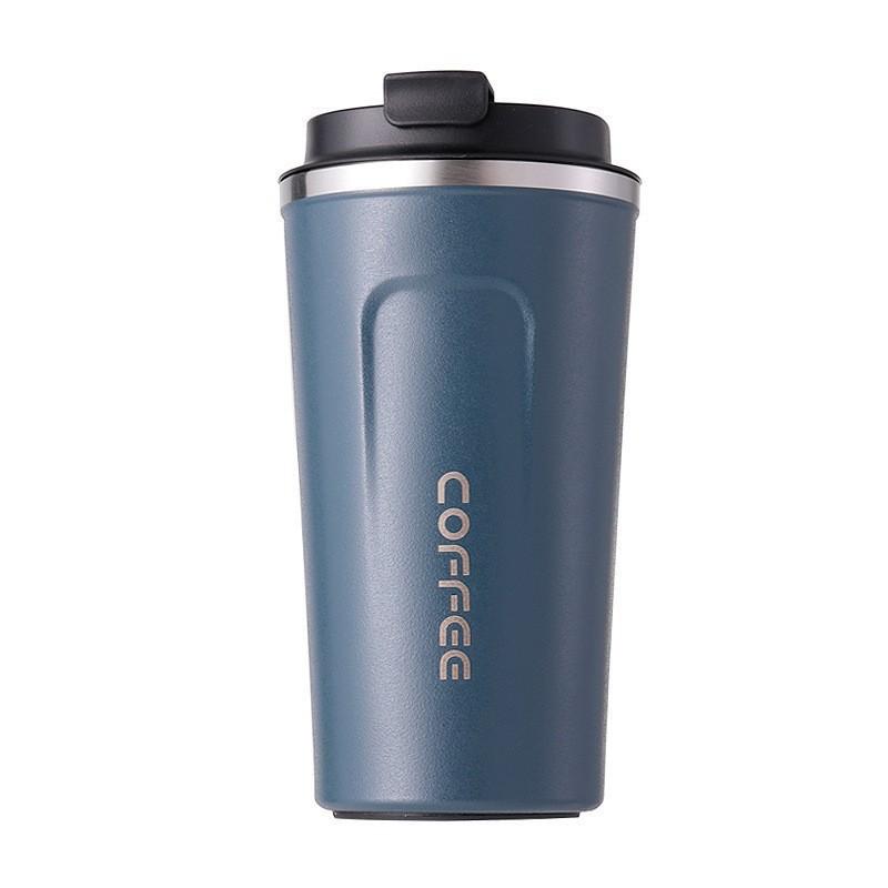 Stainless Steel Coffee Thermal Mug 510ML Portable Durable Tumbler Cup for Hot Cold Drinks Car Travel Use