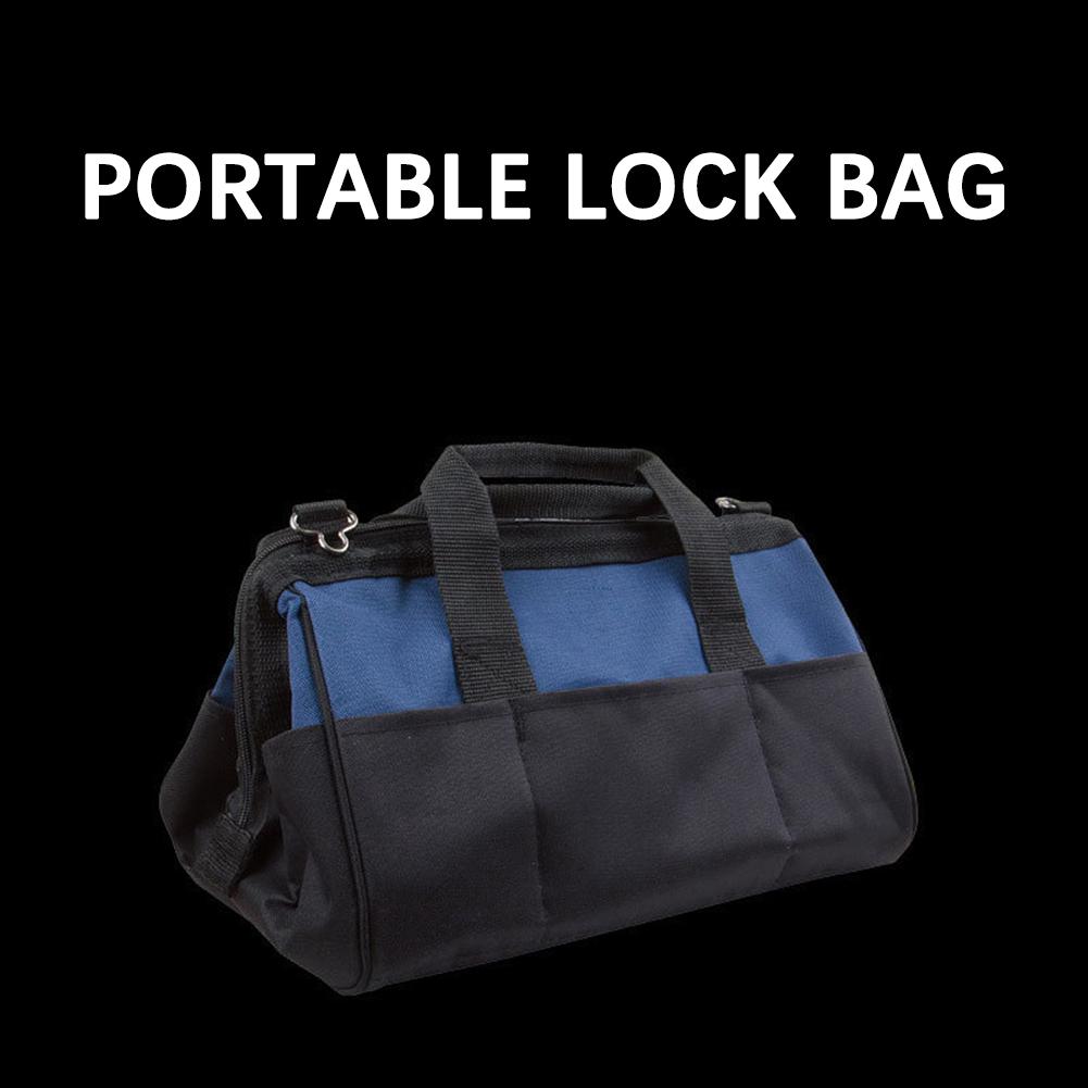 Tool Pouches With Zipper Large Capacity Lockout Pouch For Industrial Lockout Devices Organizer