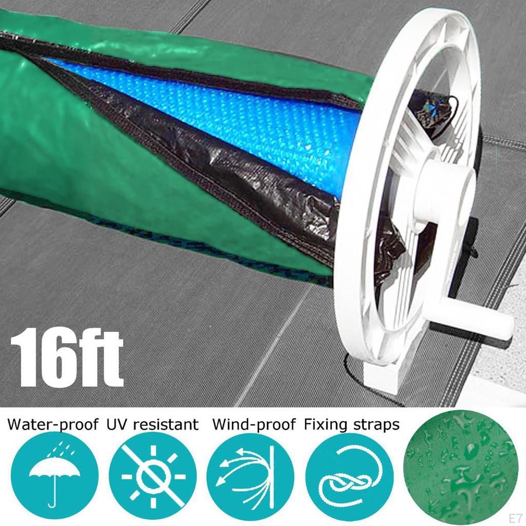 Pool Blanket Reel Cover - Weatherproof Protection for Winter