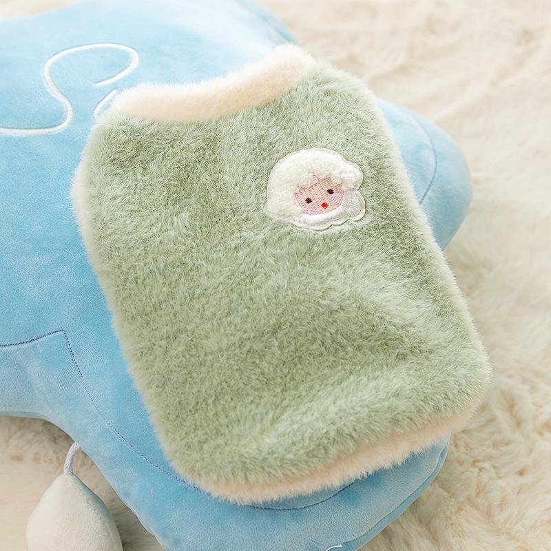 

Autumn and winter cute cat clothes puppy dog winter warm thickened vest puppet small dog kitten pet clothing M (recommended 5-4 kg)