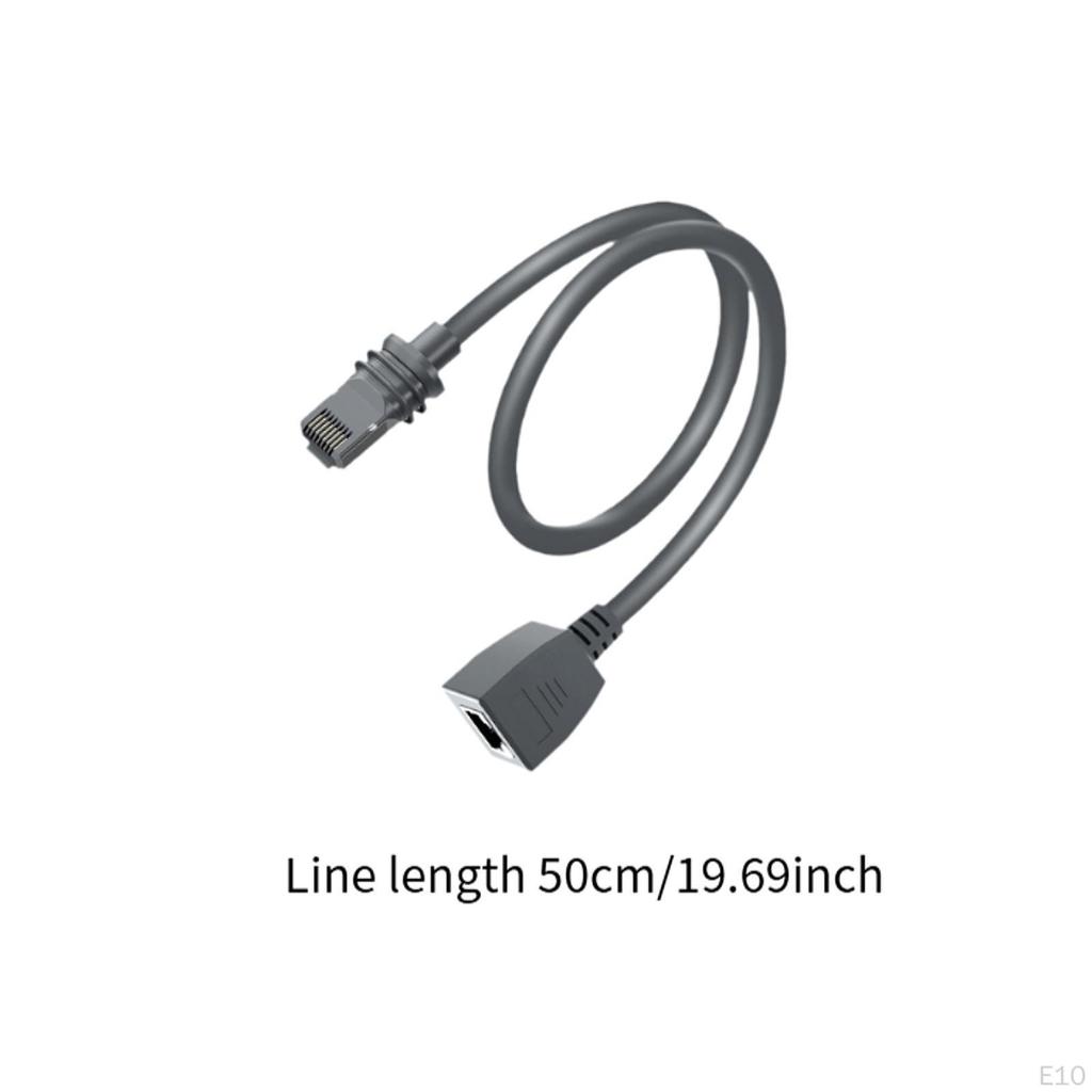 Ethernet Cable Extender Adapter 1200Mbps High Speed Stable Reliable Double Shielding