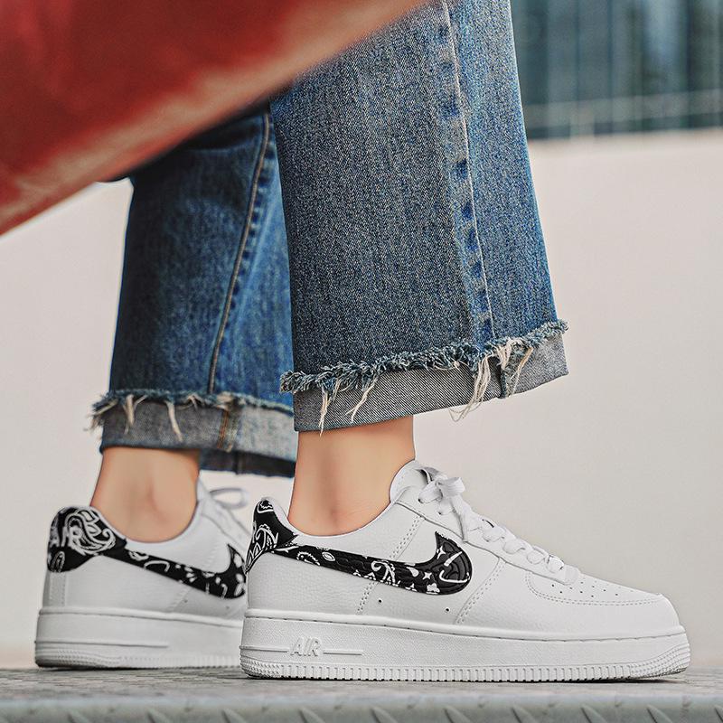 AJ Putian AF1 Air Force One Místo činu Černý bojovník Pánské nízké tenisky