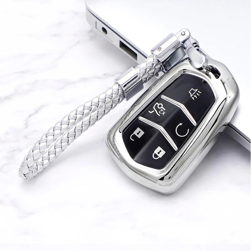 Pentru Cadillac ATS CTS DTS XT5 CT6 Escalade ESV SRX STS XTS ELR 2014-2018 Mașină Inteligent 45 Butoane Husă Carcasă Cheie Geantă Carcasă