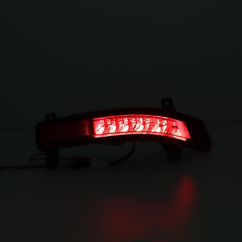 Car Accessories For Great Wall Haval H9 Rear Bumper Reflector Auto Fog Light Brake Light Fog Lamp Auto Tail Light Warning Lamp