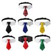 Cat Collars Puppy Suit Collar with Tie Elegant Prince Collar Photo Props