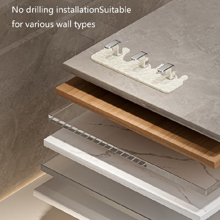 Multipurpose Adhesive Mount Hook Sturdy Organization Tool for Door Wall Cabinets Closet Storage