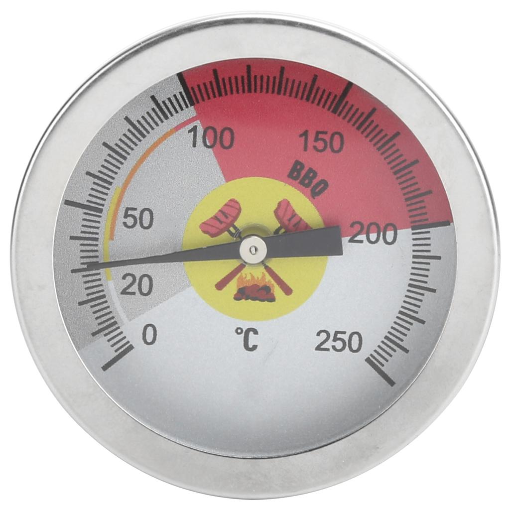 0‑250 celsius Grill Thermometer Stainless Steel Oven Pointer Thermometer Temperature Gauge